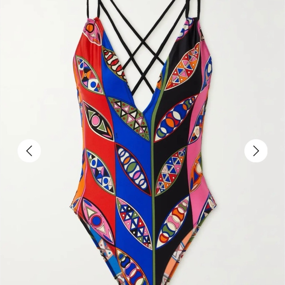 100% Authentic Emilio Pucci Swimsuit with tags and receipt